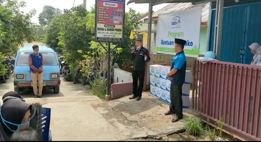 Lagi, FPR Bersama Rumah Yatim Salurkan Sembako dan Uang Tunai di Wilayah Kecamatan Kulim