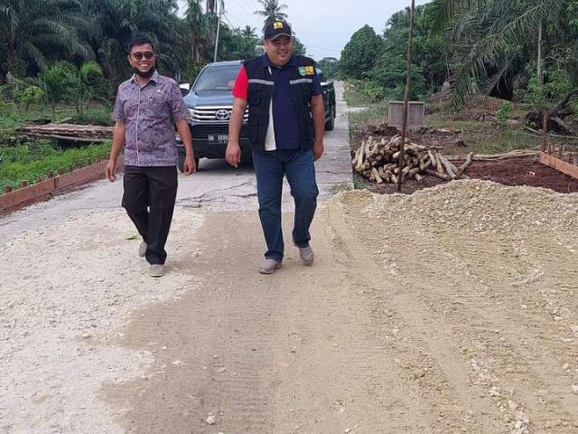 PUPR Bengkalis Tinjau Enam Titik Jalan Poros Terkoneksi di Wilayah Pulau Bengkalis