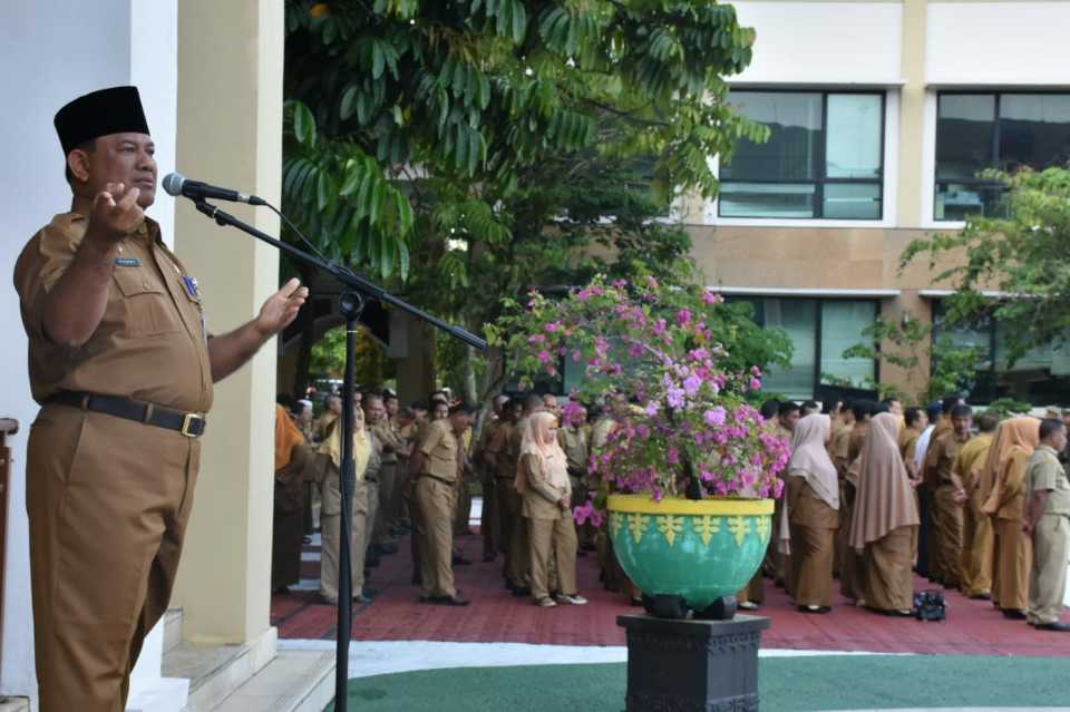 Sekda Himbau ; Sukseskan Pemilu 2019, ASN harus Netral