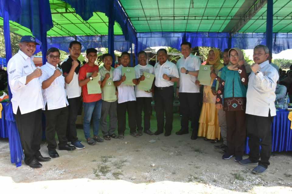 Badan Restorasi Gambut RI tandatangani SPK bersama 6 Kelompok Masyarakat Pagaruyung