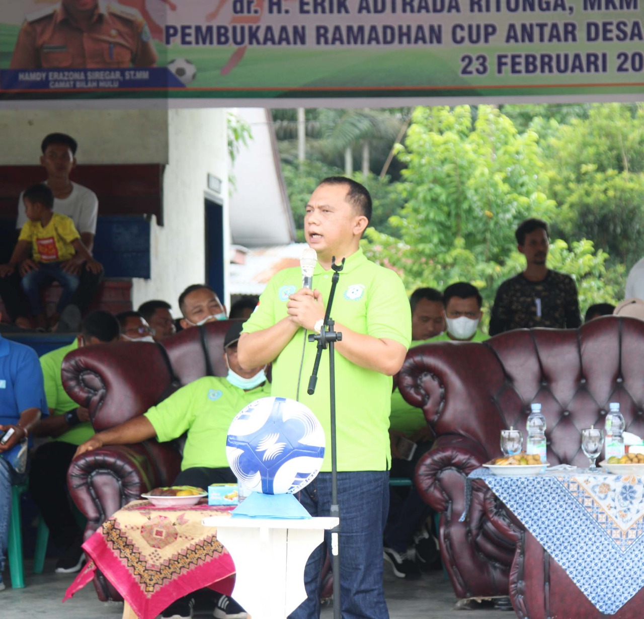Bupati Erik Bangkitkan Semangat Olahraga Masyarakat Labuhanbatu