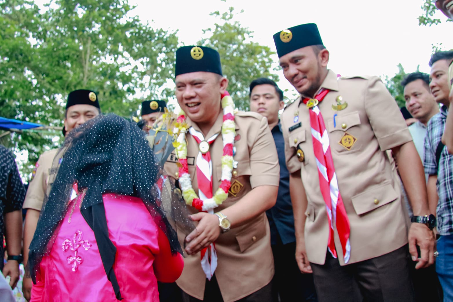 Bupati Labuhanbatu Buka Perkemahan COMPAS 5
