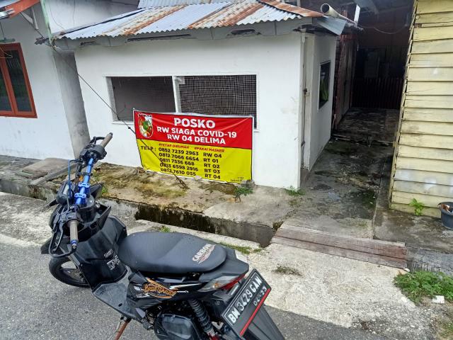 Waspada Buat Warga Perumahan Arengka Indah, Pagi ini Motor Security Nyaris Diangkut Maling