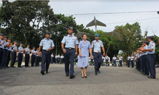 Danlanud Rsn Sampaikan Salam Perpisahan Bersama Jajarannya