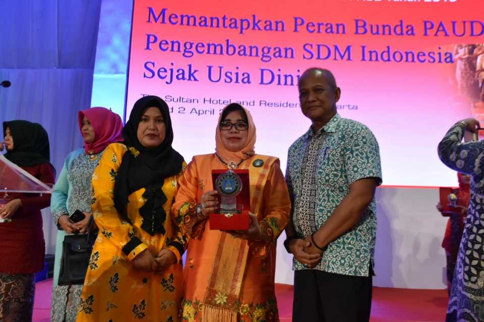 Bunda PAUD Kampar Hadiri Sosialisasi dan Harmonisasi PAUD 2019