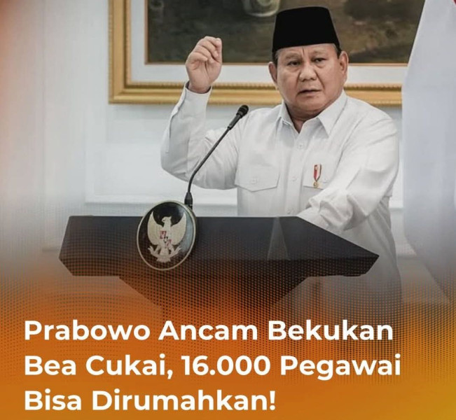 ANCAMAN TERBESAR BEA CUKAI DALAM SEJARAH—16.000 PEGAWAI TERANCAM DIRUMAHKAN