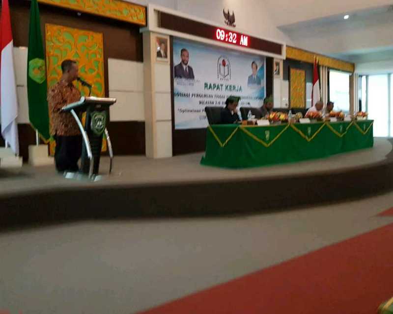 Rapat Kerja di UIR, APTISI Rekomendasikan Pembukaan LLDIKTI Riau-Kepri