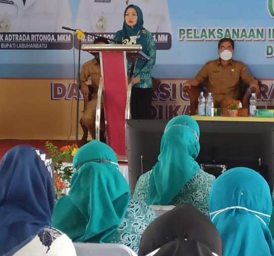 Bupati Labuhanbatu Berikan Dukungan Program PKK