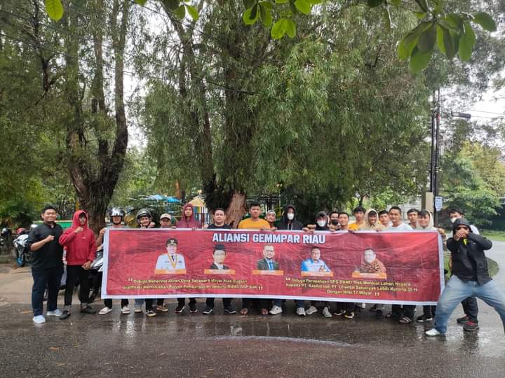 Gedung BSP Bermasalah, Aliansi GEMPPAR Beberkan Dugaan Aliran Dana 9 M Ke Bupati Siak dan Rikki H.