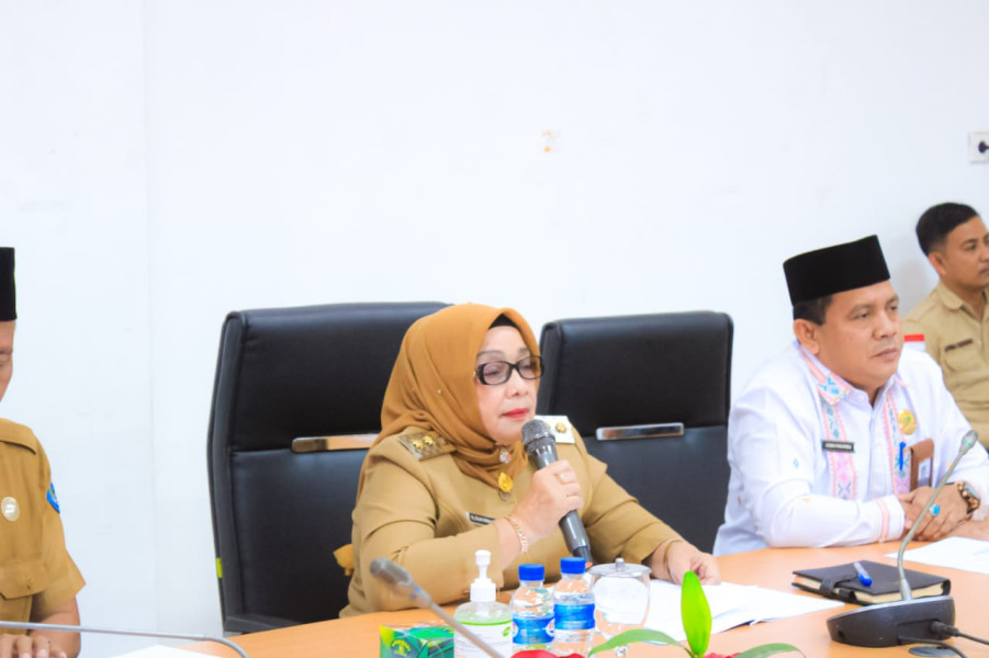 Wakil Bupati Labuhanbatu Hadiri Verifikasi Faktual Calon Pimpinan BAZNAS Kabupaten Labuhanbatu Perio