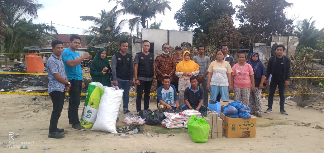 GAS salurkan Bantuan Untuk Korban Kebakaran PT Adei