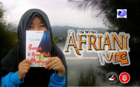 Gadis Danau Kembar Rilis Buku Fiksi ‘Senja di Ujung Hati Mahya’