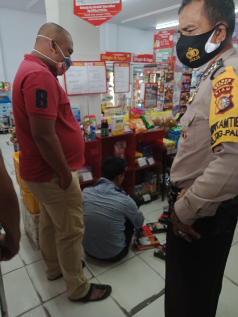 Sempat Adu Jotos, Karyawan Alfamart Berhasil Gagalkan Aksi Pencurian