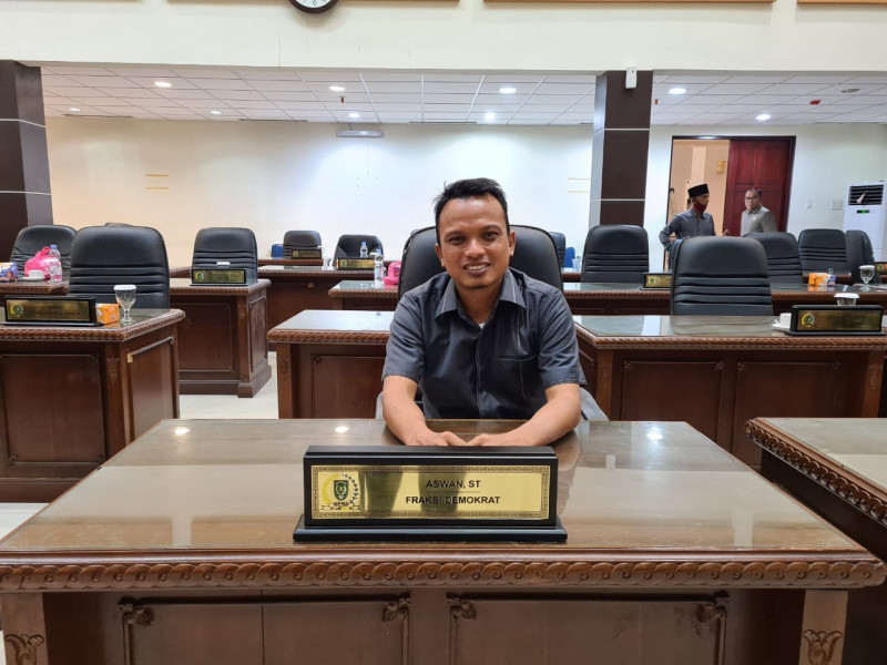 Aswan Akan Anggarkan Untuk Rehap Pustu Desa Sungai Buluh