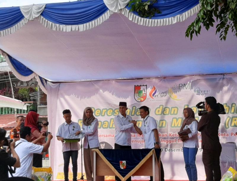 Launching Rumah Pangan  Madani, PT SPM Gandeng Kadin Riau Tingkatkan Pemasaran Komoditi