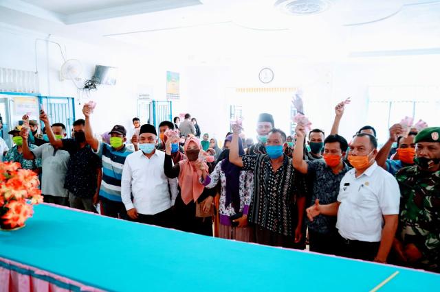 Kunjungi Lima Desa, Bupati Labuhanbatu Pastikan Kondisi Masyarakat Di Masa Covid-19