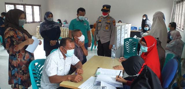 Kapolres Bengkalis,, Ayo Sukseskan Vaksinasi Apapun Merk Vaksinasinya