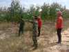 Babinsa Bersama RPK Monitoring Wilayah Rawan Kebakaran Hutan dan Lahan