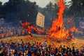 Ritual Bakar Tongkang Masuk Destinasi Wisata Dunia