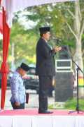 Plt Bupati Siak Pimpin Upacara Peringatan Hardiknas