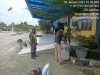 TNI Koramil 04/Mandau Pantau Pengunjung Waterboom Haratyonika Agar Patuh Protokol Kesehatan