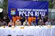 Polda Riau Bongkar Sindikat Penyulingan Minyak Illegal Di Dumai, 4 Orang Diringkus, 1 DPO
