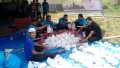 Rayakan Idul Adha 1438 H, Polres Siak bersama Masyarakat Bahu Membahu Potong Qurban