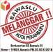 Menyalahi,  Bawaslu  Pekanbaru Pasang Stiker Melanggar Aturan Pada APK Caleg