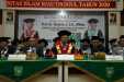 Gubernur Riau Hadiri Pengukuhan Prof Thamrin dan Dies Natalis UIR ke-57