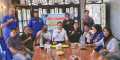 Eratkan Silaturahmi Bersama Insan Pers,, DPD KNPI Bengkalis Gelar Cofee Morning