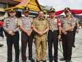 Sekda Inhil  Hadiri Apel HUT Satpam Ke-33 Tingkat Provinsi Riau
