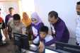 Bupati Labuhanbatu Monitoring Kesiapan Sekolah dan Gladi Bersih Pelaksanaan ANBK Tingkat SMP Tahun 2